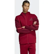 adidas SPORTSWEAR Sportsweatjacke Z.N.E. rot / dunkelrot M