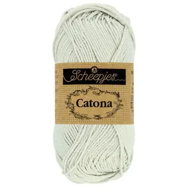 Scheepjes Häkelgarn Catona Silber 250 m 10 St.