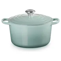 Le Creuset Signature Bräter 24 cm rund sea salt