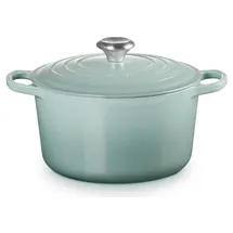 Le Creuset Signature Bräter 24 cm rund sea salt