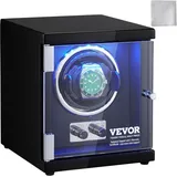 Mophorn - vevor Uhrenbeweger, Automatik-Uhrenbeweger, Watch Winder, Uhrenbeweger für Automatikuhren, Automatischer Uhrenbeweger mit Platz für 1 Uhr,