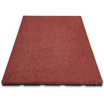 Floordirekt Fallschutzmatte 50 x 50 x 3 cm Rot