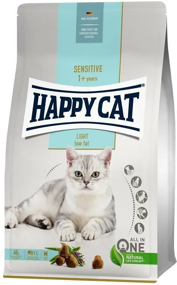 Happy Cat Trockenfutter Sensitive Adult Light 1,3kg