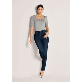 Madeleine Lange Slim Fit Stretch-Jeans in darkblue | Gr.: 48