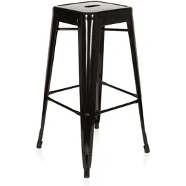 HJH Office Vantaggio High 77 cm Schwarz