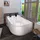 AcquaVapore Whirlpool Eckbadewanne 120 x 182 cm (W23H-R)