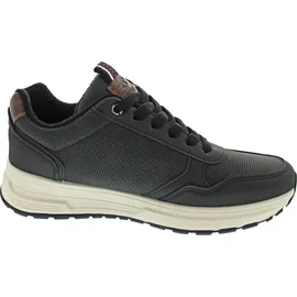 Mustang Schnürschuh Schwarz Herren 46