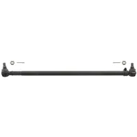 FEBI bilstein 08855 Lenkstange mit Kronenmuttern und Splinten, vom Lenkgetriebe zum Lenkzwischenhebel 2. Achse, 1 Stück
