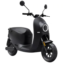 E-Motorroller UNU "Scooter Move 2kW matt black", schwarz (schwarz, schwarz), Elektromotorroller, 45 km/h, B:68cm H:106cm L:182cm