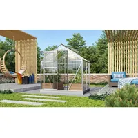 Vitavia Gewächshaus Venus 2500 Alu 2,5 m2 inkl. Fundament