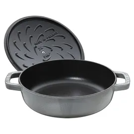Staub Gusseisen Bräter 28 cm rund