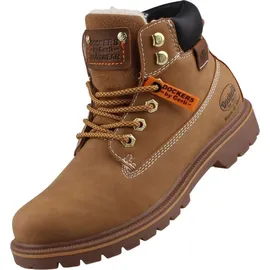 Dockers by Gerli Damen Tex Stiefelette gefüttert Gelb (Golden Tan) - 37