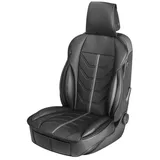 Walser - Pkw Sitzauflage Kimi, Auto-sitzaufleger Im Rennsportdesign schwarz/grau,
