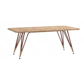 JV Möbel Gartentisch 145 x 85 x 75 cm Braun