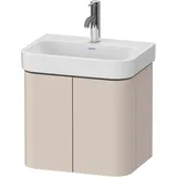 Duravit Waschtischunterschrank 2 Türen 47,5 x 41,5 x 35 cm Taupe Supermatt