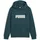 Puma Ess+ Metallic 2 Col Big Logo Fleece-Hoodie Jungen 08 cold green 152