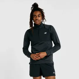 New Balance Athletics Heat Grid 1/2 Zip Herren Black L