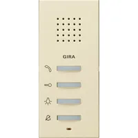 Gira Wohnungsstation AP 1250 01 Cremeweiß glänzend