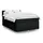 vidaXL Boxspringbett 140 x 200 cm Schwarz