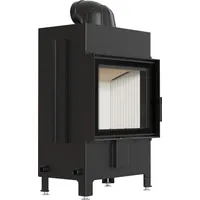 Kratki Kamineinsatz KRATKI LUCY 12 kW Stahl Schwarz