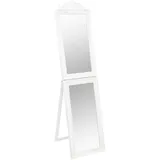 vidaXL Standspiegel 40 x 160 cm Weiß