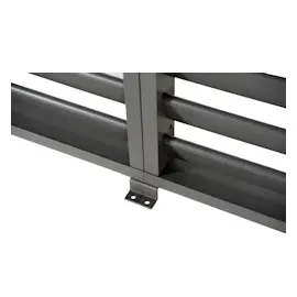 BEST Freizeitmöbel Louvre Wand 93 cm anthrazit