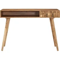 VidaXL Schreibtisch 115x50x76 cm Massivholz Akazie Braun