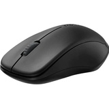 Rapoo 1680 WL MOUSE BLACK (Kabellos), Maus, Schwarz