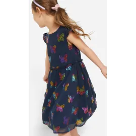 bonprix Chiffonkleid Blau 122