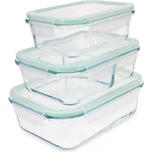 Navaris Frischhaltedose Set transparent 3 x 1 l