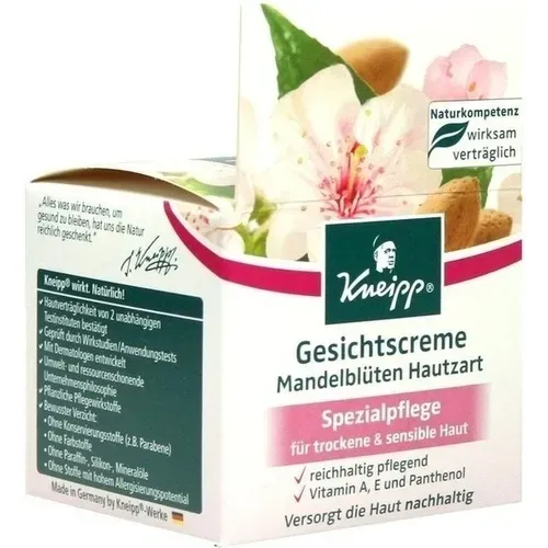 Preisvergleich Produktbild KNEIPP Gesichtscreme Mandelblüten hautzart 50 ml