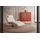 KAWOLA Relaxliege LETICIA Polyester 0 x 0 x 0 cm Weiß mit Nackenkissen