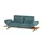 KOINOR Sofa Leder 3-Sitzer Türkis/Petrol