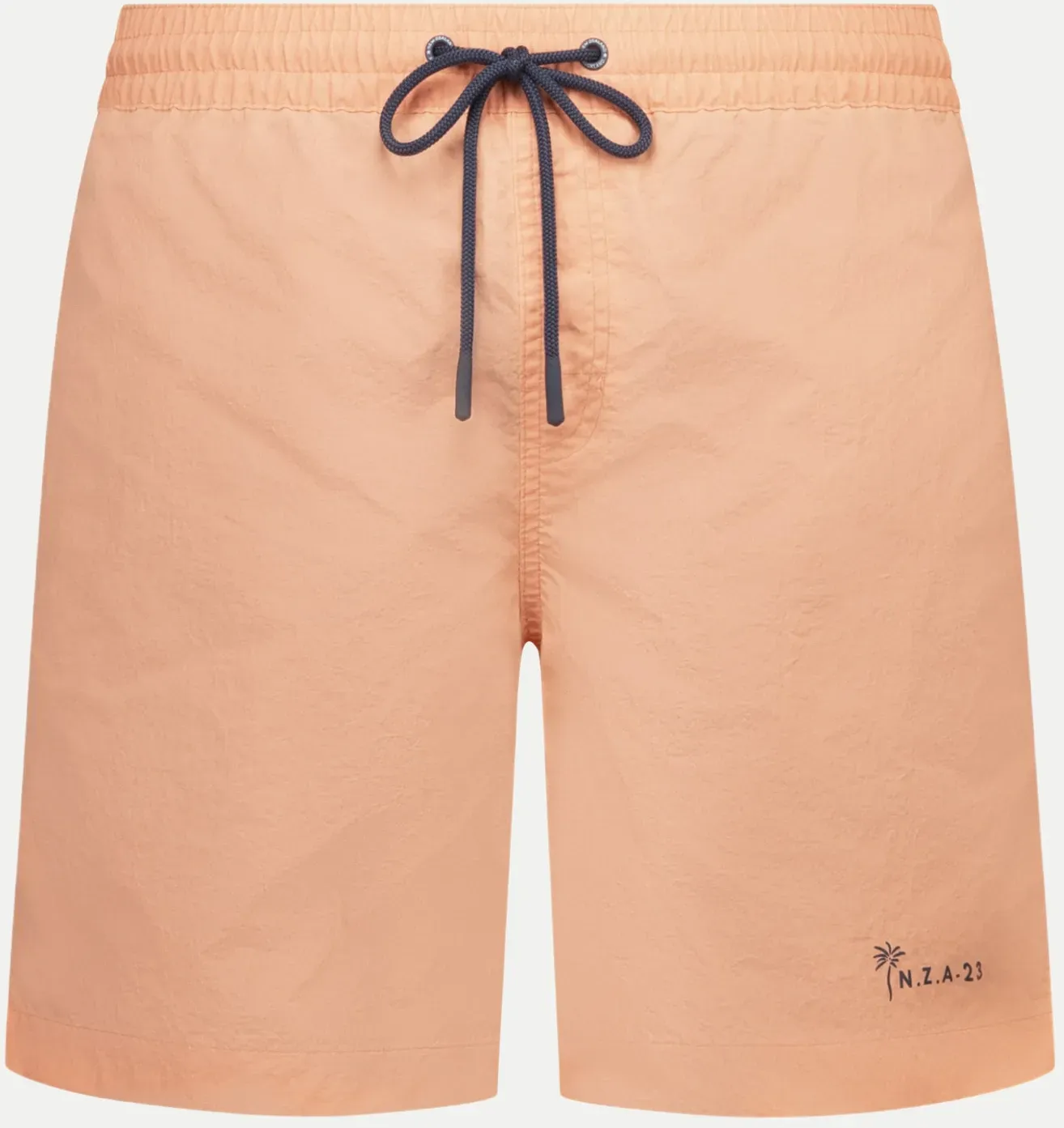 Schwimm-Shorts mit Logo Orange M
