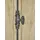 Home Affaire Vitrine Cornwall 147 x 42 x 214 cm Braun