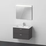 Duravit XBase 2-tlg. Graphit Matt