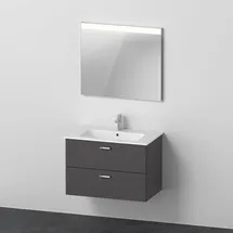 Duravit XBase 2-tlg. Graphit Matt