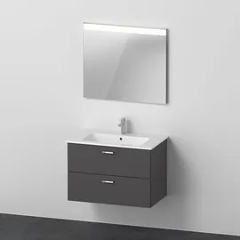Duravit XBase 2-tlg. Graphit Matt