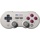 8bitdo SN30 Pro Bluetooth Controller, Hall Effect - G Classic Edition - Wireless Controller - Android, Mac, Windows, Gaming Weiss