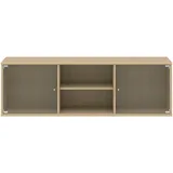 Hammel Furniture Mistral TV-Lowboard 133 cm eiche weiß pigmentiert