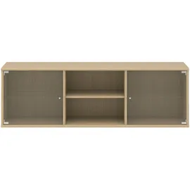 Hammel Furniture Mistral TV-Lowboard 133 cm eiche weiß pigmentiert