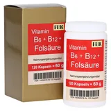 FBK-Pharma Vitamin B6 + B12 + Folsäure Kapseln 120 St.