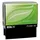 Colop Textstempel, individualisierbar Printer 40 Green Line selbstfärbend schwarz ohne Logo, 1 St.