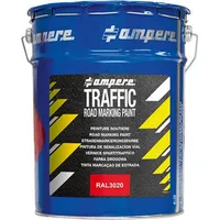 Denios AMPERE TRAFFIC PAINT Straßenmarkierungsfarbe Traffic Paint 5kg rot Road Marking Paint