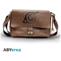 ABYstyle Naruto Shippuden Konoha Village Schultertasche Brown