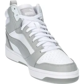 Puma Rebound V6 High-Top Puma White/Ash Gray 45