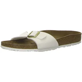 Birkenstock Madrid Birko-Flor Lack schmal patent white 41