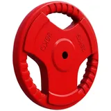 GORILLA SPORTS Hantelscheibe, 25 kg, (1-tlg) rot