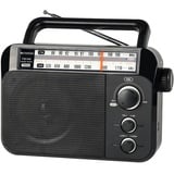 Retekess TR604 Kofferradio,Tragbares Radio,Einfaches Radio,Netzkabel oder Batteriebetrieb,Großer Knopf,Großer Lautsprecher,Einstellbare Höhen und Bässe,Radio für Senioren,Küche,Für Schlafzimmer