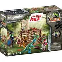 Playmobil Dino Rise Starter Pack Befreiung des Triceratops 71378